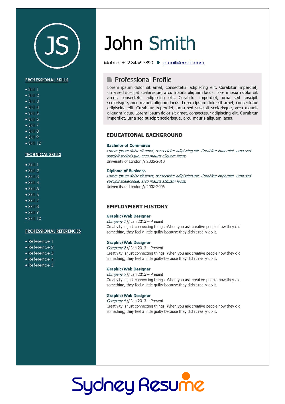 Custom resume writing in australia